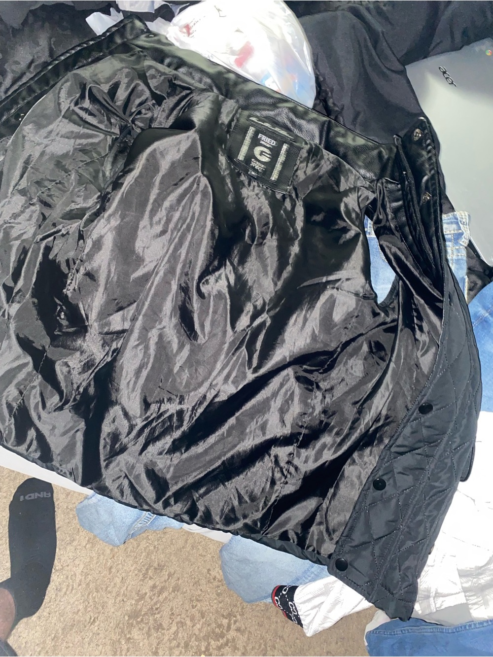 Forever 21 Black Quilted Utility Jacket